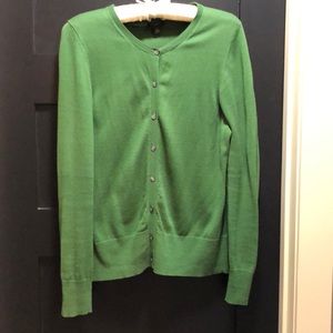 L Green Ann Taylor Cardigan